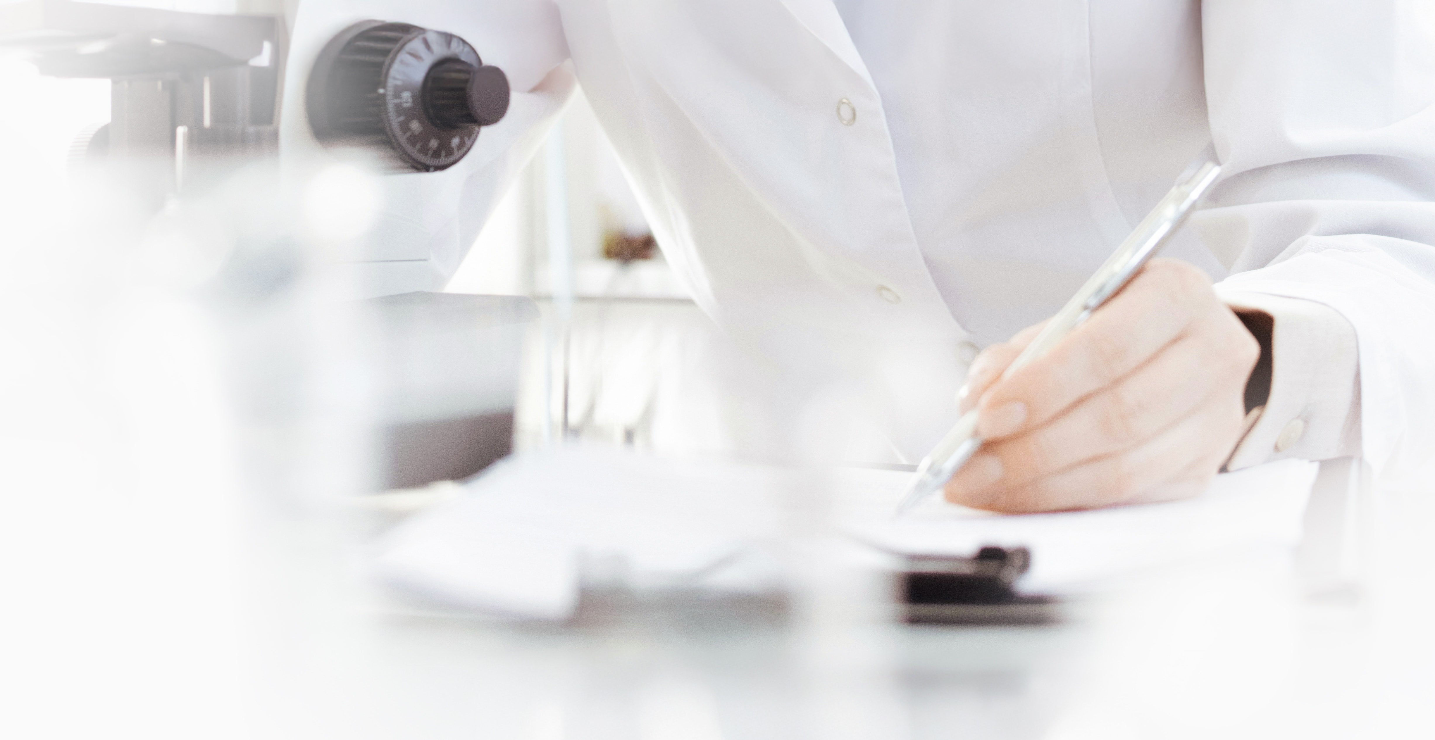 Detailaufnahme im Labor