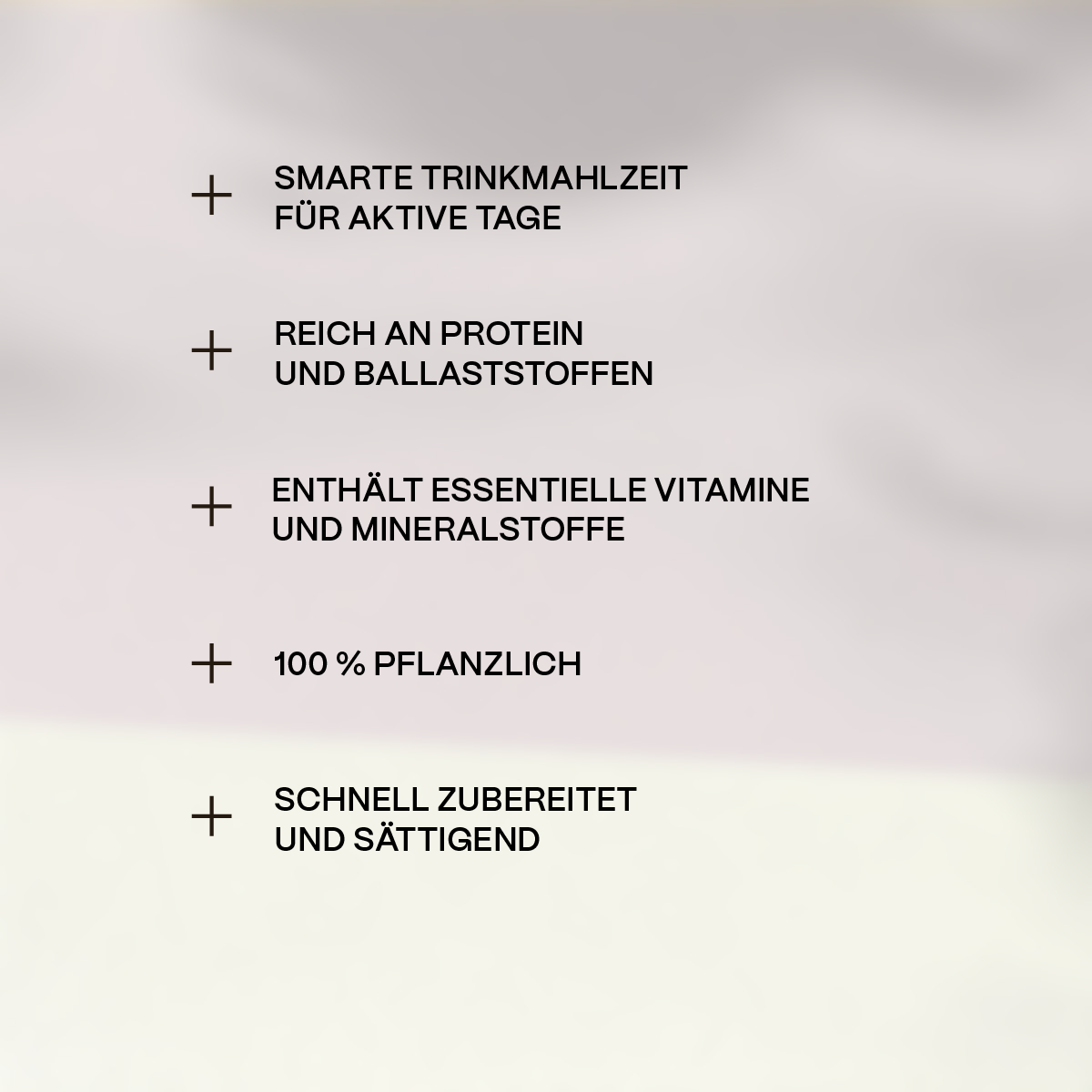 Perfect You MEAL+ Vegan Produkt Benefits